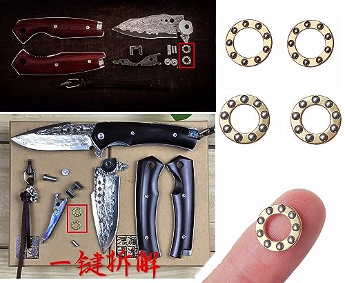 Folding Knife Pivot Pin Fast Open Washer Gasket Bearing Shim (D) D