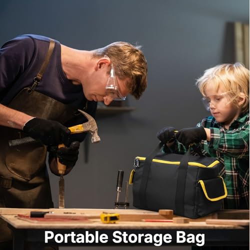 Carry Bag for DEWALT 20V MAX 6-1/2-Inch Circular Saw, Black&Yellow