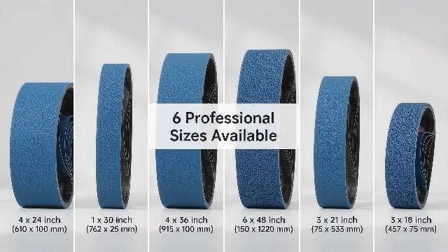 3x18 Inch Sanding Belts 20 Pcs (4 Grit, 5 Each of 40, 60, 80, 120 Grits) Heavy Duty Belt Sander Zirconia Belt Sander Paper for Wood, Metal, Stainless Steel, Automotive, and Furniture 3x18 Inch 40/60/80/120 Grits-20 PCS