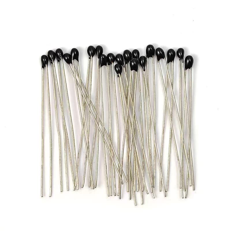 10 Packs 100 Pieces MF52A NTC Thermistor High Accuracy Thermistors Thermal Resistor 100K 50K 47K 20K 10K 5K 4.7K 3K 2K 1K 3950 1%