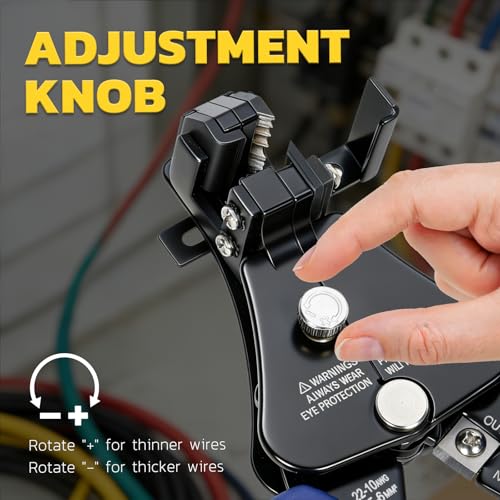 haisstronica 3 in 1 Automatic Wire Stripper Set, AWG 8-26, 7-Inch 8-26 AWG