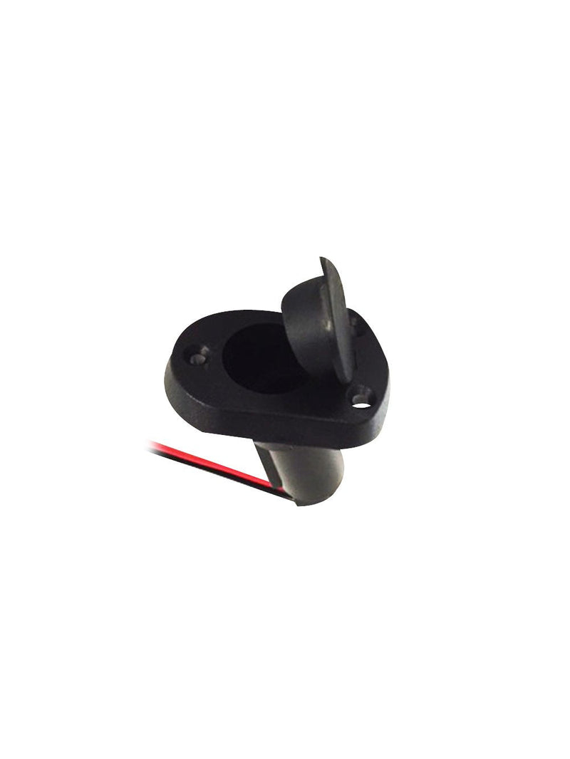 Pactrade Marine Boat 25" LED All-Around Stern Pole Light w/Base USCG 2NM for Pontoon, Sport and Fishing Boat