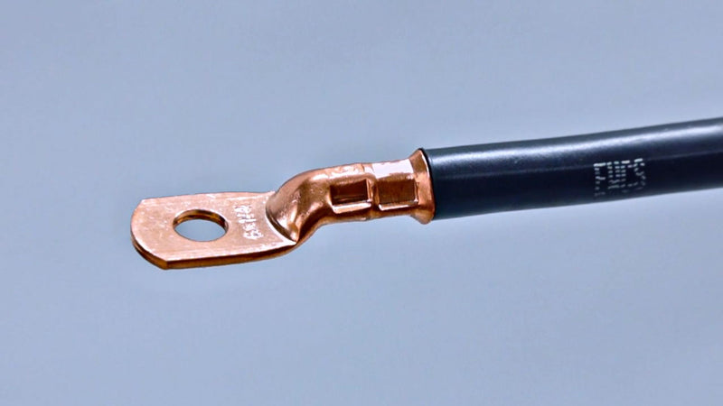 iCrimp Cable Lug Crimping Tool for Heavy Duty Wire Lugs AWG 8-1/0 HX-50BI