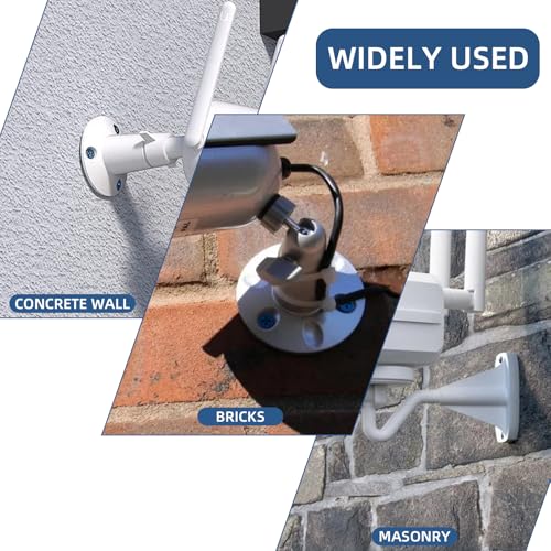 1/4" x 5" Blue Hex Head Concrete Screw Anchor Kit for Anchoring to Masonry, Block or Brick, 50 PCS 1/4" x 5" Blue-Hex Head