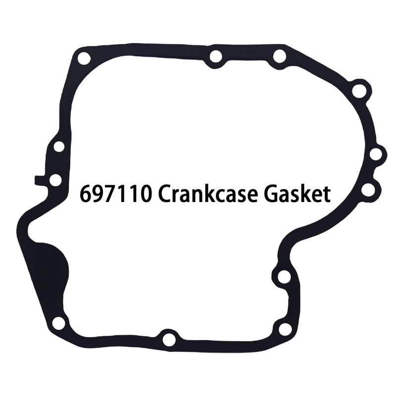 697110 795387 Crankcase Gasket & Oil Seal Combo Set for Briggs Stratton 793880 272475s 594195