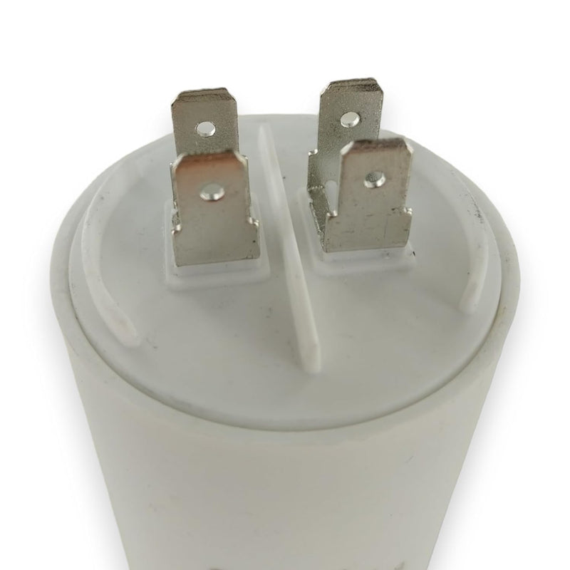Universal Capacitor 35µF 450V Diameter 45 x 95 mm with 6.3 mm AMP Fastening Screw M8 CBB60 Engine Start and Run Capacitor for Electric Household Appliances