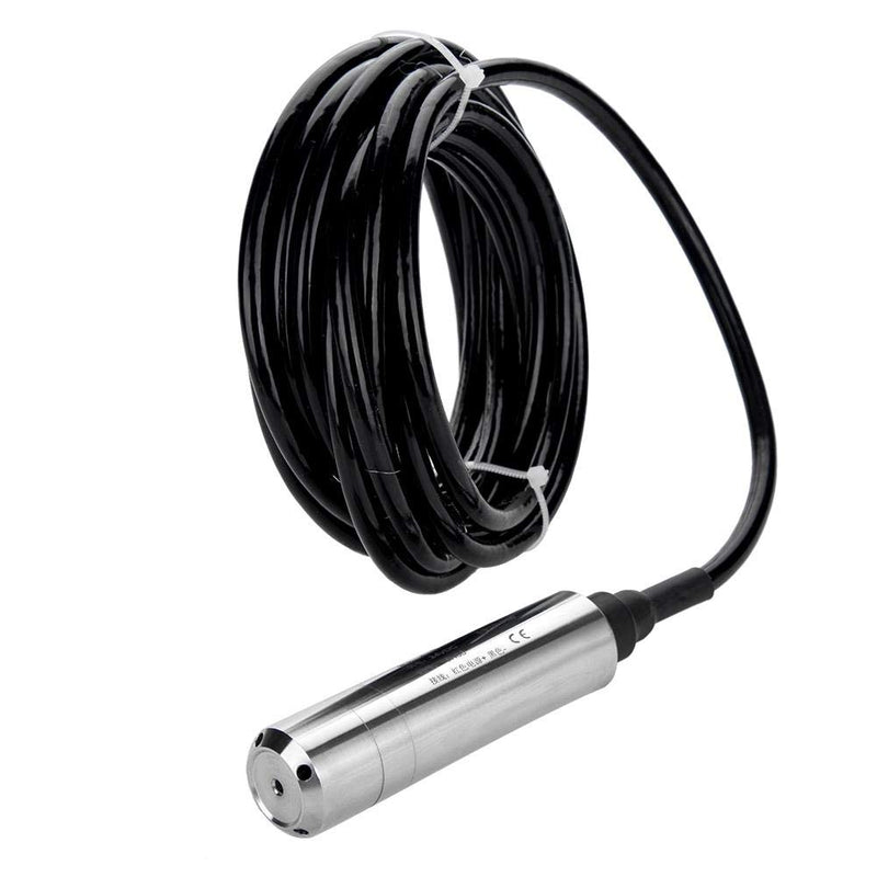 DC24V 4-20mA liquid level sensor, insertion water level sensors, anti-bending 0-5m range depth input liquid level transmitter