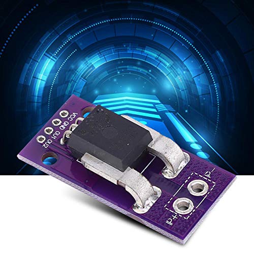 ACS758LCB-050B-PFF-T Linear Current Hall Current Sensor Module Analog Signal Output for Hall Effect Based 50A AC/DC Current Sensor Compatible with Interface