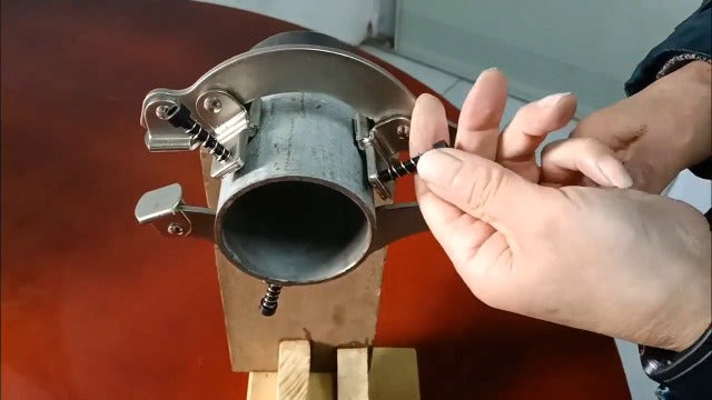 Locking C-Clamp Pipe and Tube Clamp 13'' Steel Pipe Alignment Tool