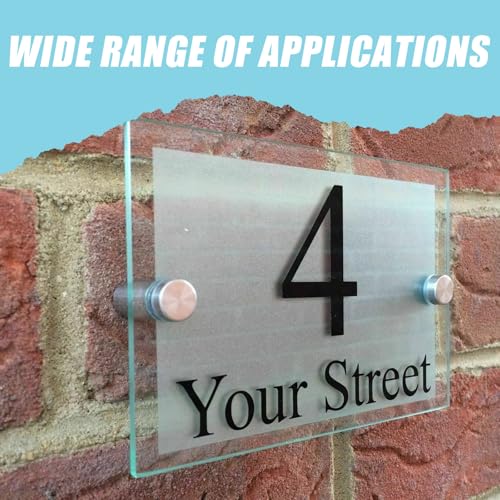 1/2 x 2 Inch Standoff Screws, Stainless Steel 45mm Extra Long Mounting Glass Hardware Advertising Wall Standoff Sign Holders Screws for Hanging Acrylic Picture Frame (120 Pack) 120 Pack