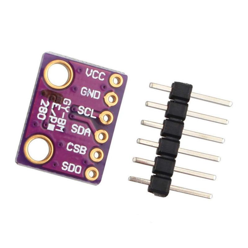 Hailege BME280 Atmospheric Pressure Sensor Temperature Humidity Sensor Breakout High Precision for Arduino