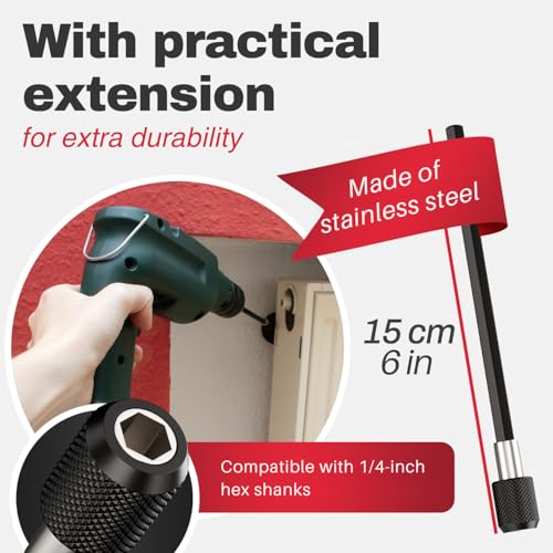 Drill Brush Attachments for Cordless Drill [Set of 6] Car, Household &more