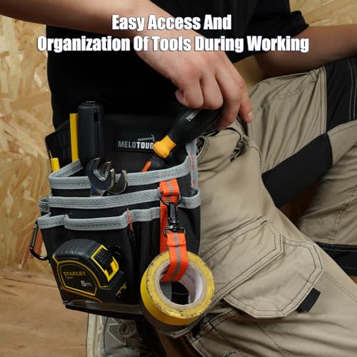 MELOTOUGH Small Tool Pouch + Modular EDC Tool Belt Size S