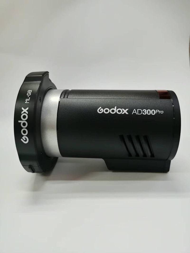 Godox ML-GB Bowens Adapter for GodoxAD300Pro AD400Pro Flash,Compatible with Godox ML100R ML100Bi ML60IIBi ML30 ML30Bi ML60 ML60Bi Led Video Lights (Pack of 2)