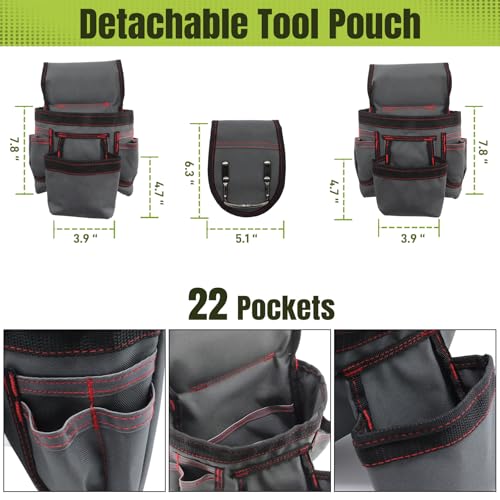 Tool Belt, Tool Belts for Men with Suspenders TB-1