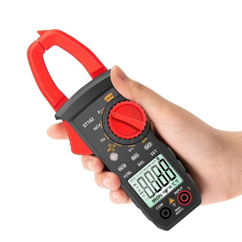 Fasizi Digital Clamp Meter AC Current Multimeter DC/AC Voltage Ammeter Voltage Tester Amp Hz Capacity NCV Ohm Test