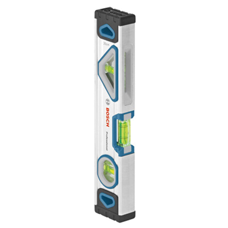 Bosch Professional spirit level 25 cm with magnet system (readable from all sides, aluminum housing, robust end caps) Amazon Exclusive