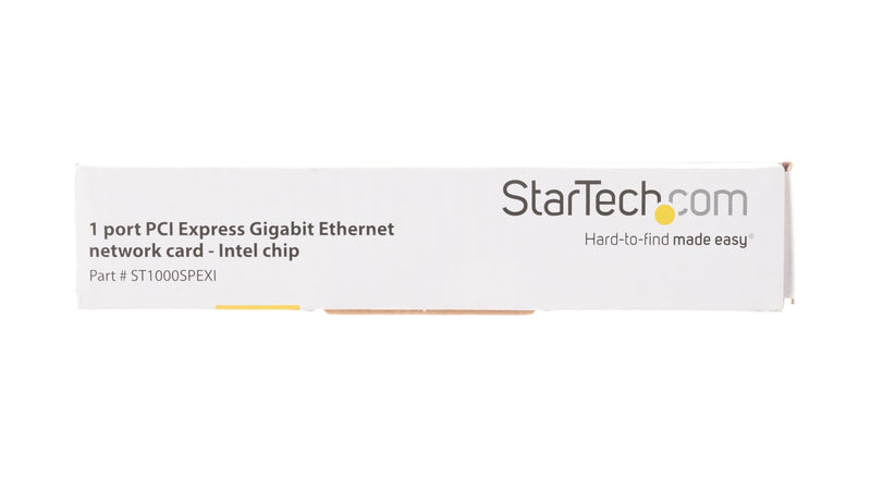 StarTech.com 1-Port Gigabit Ethernet Network Card - PCI Express, Intel I210 NIC - Single Port PCIe Network Adapter Card with Intel Chipset (ST1000SPEXI) 1 Port