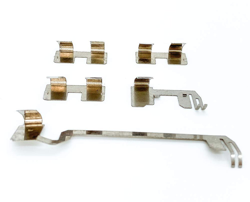 Battery Compartment Contact Piece for FLUKE Multimeters Part | Compatible with Fluke 187, 189, 725, 726, 789, 87/89 4-Generation, Battery Spring Contact Plate, Battery Holder Fixing Clip