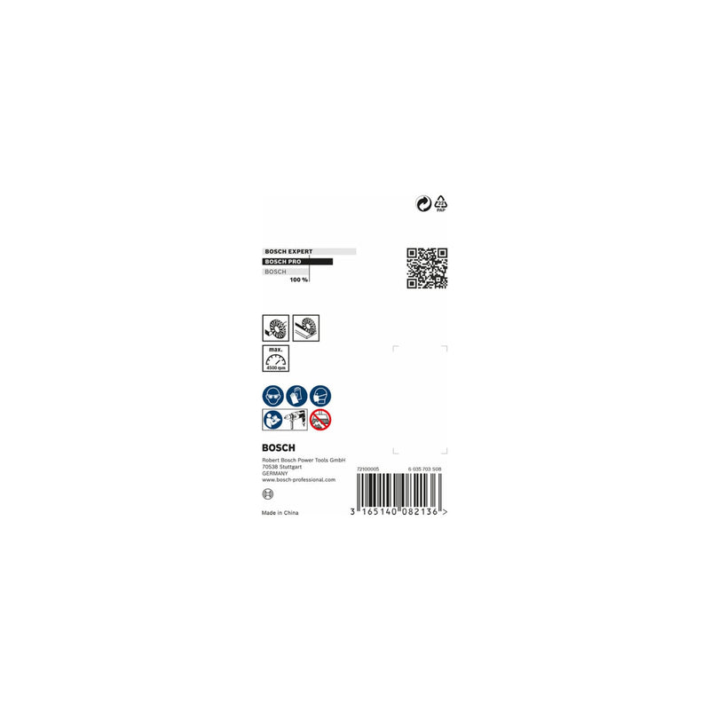 Bosch 2608622054 6 mm Shank Wire Wheel with 70 mm Crimped Wire d=75mm