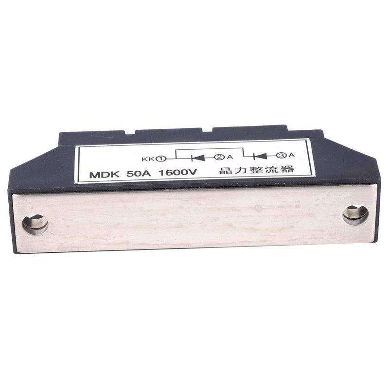 Fafeicy 50A 1600V Photovoltaic Anti-Reverse Rectifier, MDK Bridge Diode Rectifier Module