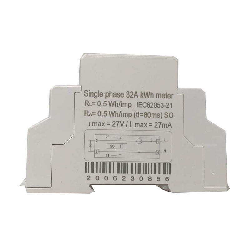 JVJ 5(32) A electricity meter alternating current meter 1 Phsig one phase phase 230V wattmeter kWh meter DIN rail A DIN rail