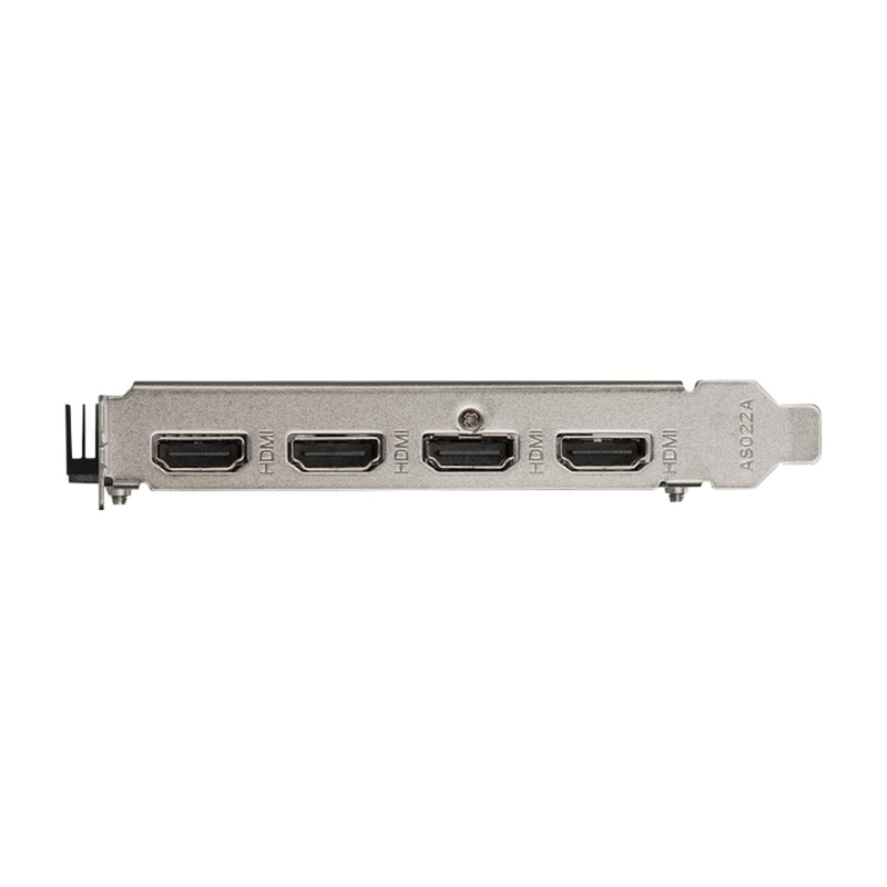 maxsun GeForce GT 730 4GB Video Graphics Card GPU for Computer PC ITX Single Slot PCI Express 4xHDMI, 4K Quad Monitor Multi Screen 4G 4xHDMI