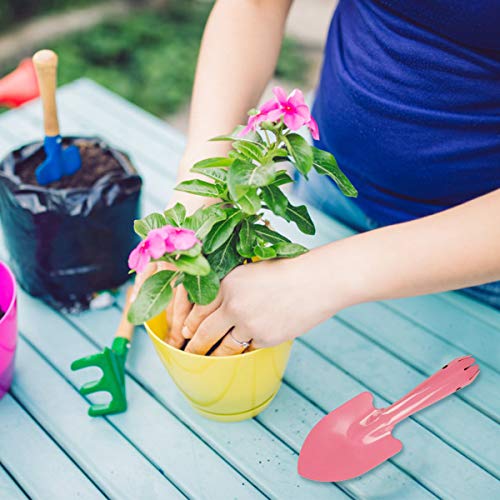 Mini Colorful Trowel Metal Garden Hand Shovels, 15 pcs Garden Tools for Kids Teens Adults Soil Planting Sand Box