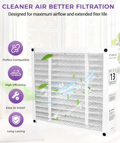 19x20x4'' Replacement Filter for Bryant Carrier FILXXFNC-0021 1