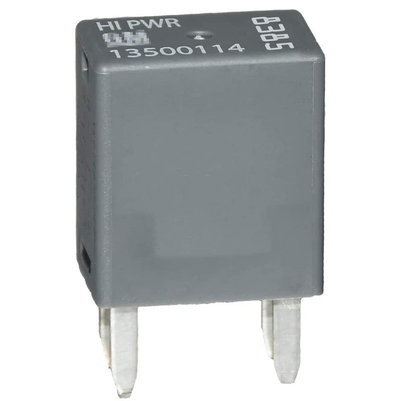 2 Pack High Power 4 Pin Fuse Box Relay # 13500114/8385 Compatible for GM Gray 2 Pack