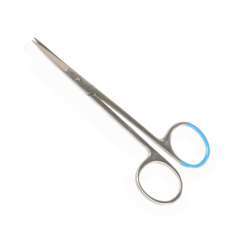 Gima 38831 Scissors Iris Sterile Tips Acute, Curve, 11.5 cm, Pack of 25