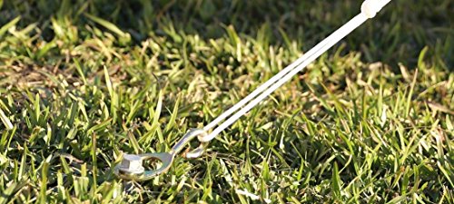 GROUNDGRABBA Lag Bolts | HexHook Pro Anchoring Plate 12 Pack - for GroundGrabba Pro, Pro II Products