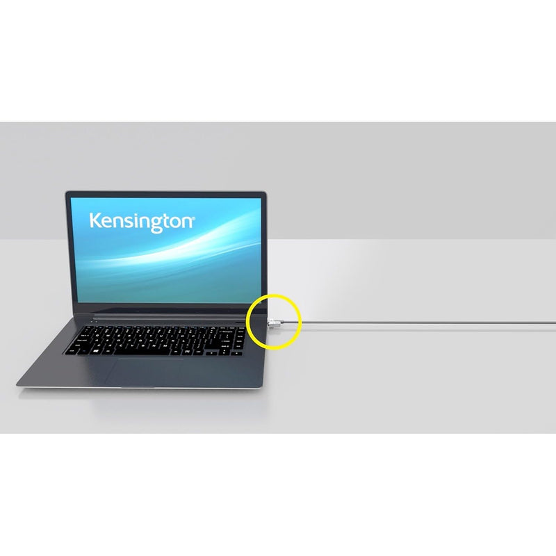 Kensington MicroSaver 2.0 Keyed Twin Cable Lock for Laptops & Other Devices (K65048WW) Twin Heads