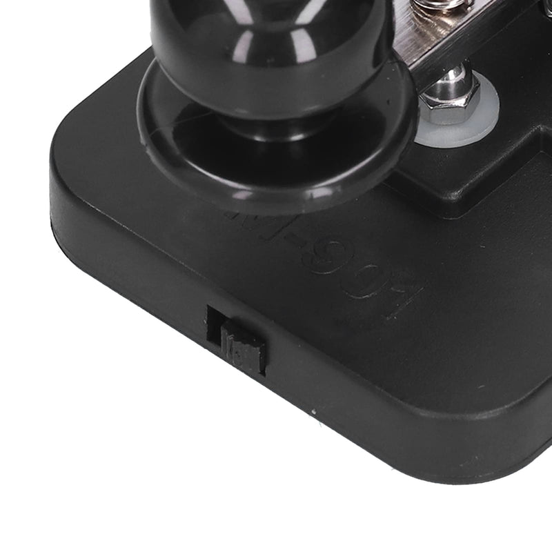 Morse Code Key, CW Trainer with Buzzer, Morse Code Key Telegraph Manual CW Practice Tool Trainer, Voice Prompts During Practice for Beginners, Simple Operation