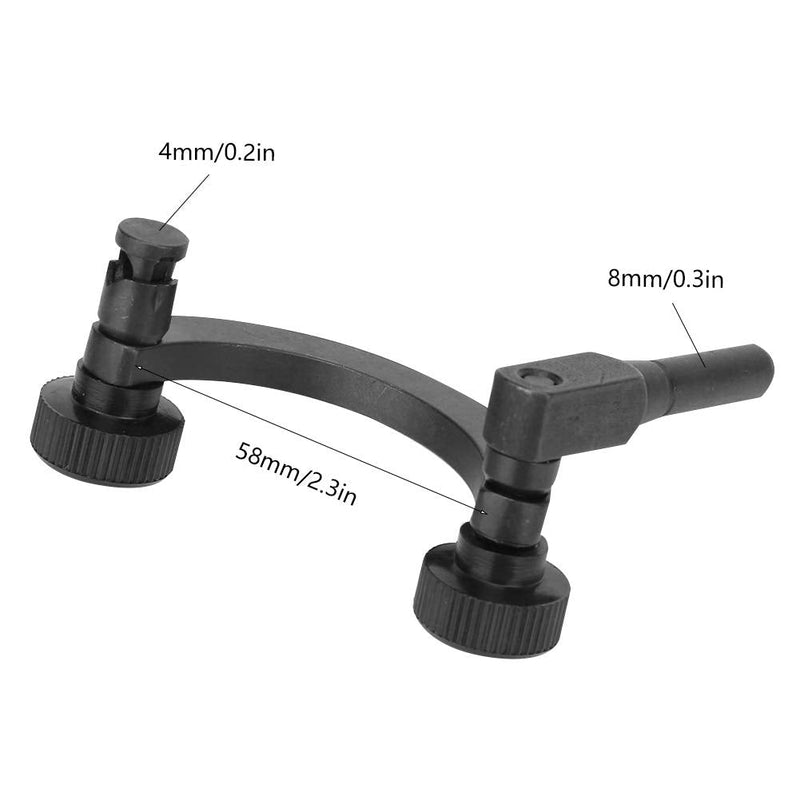Holder for Digital Dial Indicator, Adjustable Universal Dial Indicator Holder, Semicircular Combination Test Dial Indicator Holder 8 mm Dial Gauge Support Stand for Measuring Work