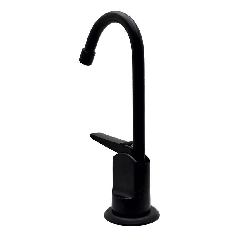 Westbrass R203-NL-62 6" Touch-Flo Style Pure Water Dispenser Faucet, Matte Black