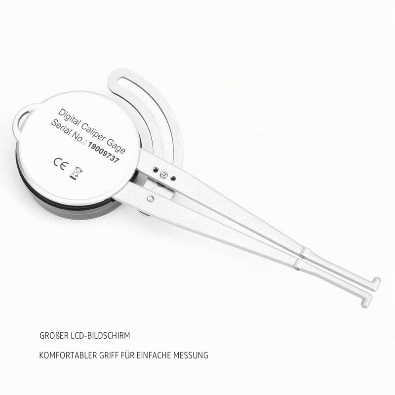 Electronic Digital Internal Vernier Caliper 12.7~165mm x 0.1mm Inner Diameter Gauge