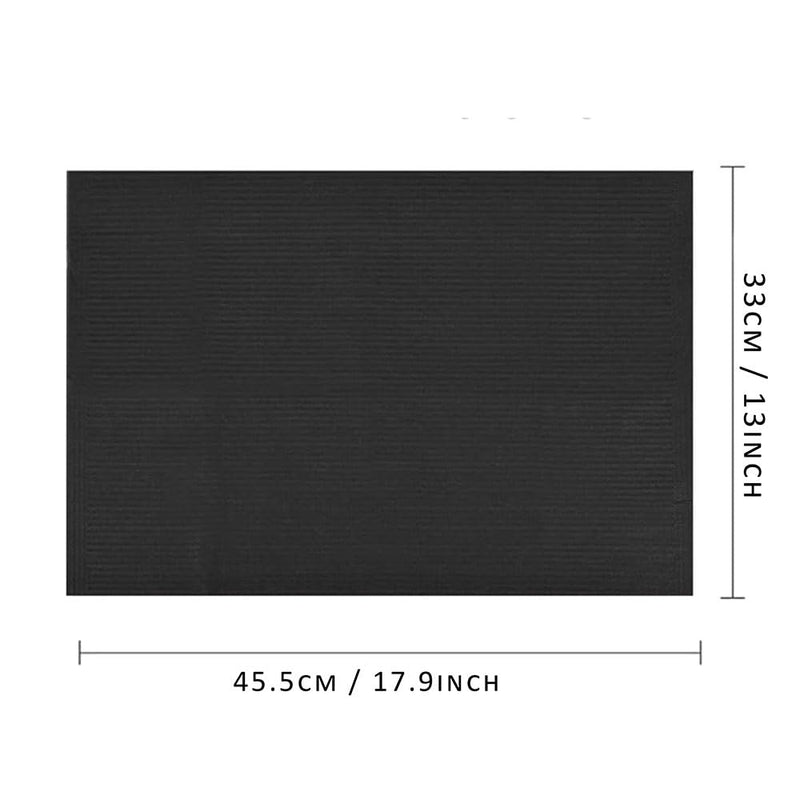 Disposable Tattoo Tablecloths, 45 x 33 cm, Tattoo Tablecloths, Waterproof, 125 Pieces, Black, Bibs, Surgical Fields, Sterile