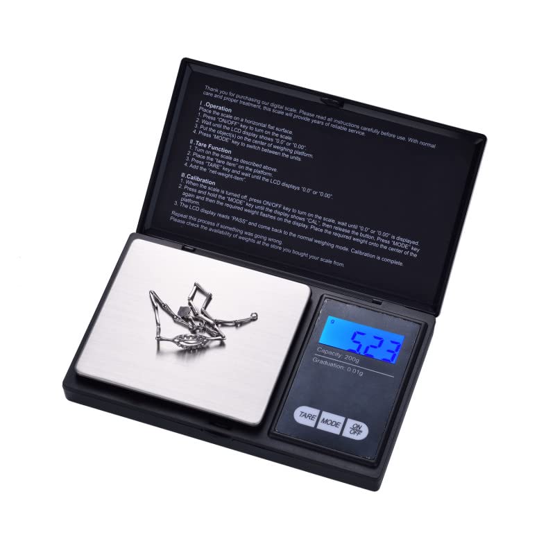 Champ High Pocket Scale, Precision Scales Accurate up to 0.01 g