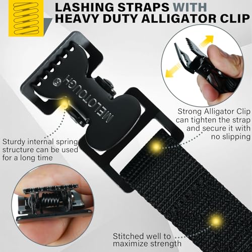 1"×2FT Lashing Strap+Drill Holder