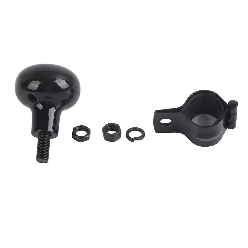 Universal Steering Wheel Knob Spinner,Black Heavy Duty Vehicle Steering Wheel Suicide Spinner Fit for Cars, Truck,Boat