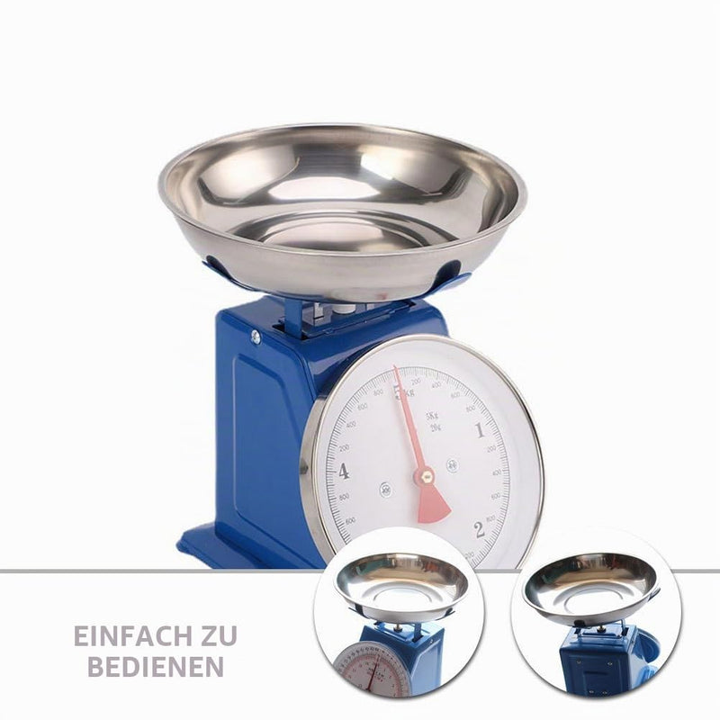jojofuny Stainless Steel Scale Tray 25 cm: Replacement Bowl for Digital Kitchen Scales, High-Quality Weighing Bowl for Laboratory, Catering and Household, Dishwasher-Safe Metal Bowl for Precise Weighing 1