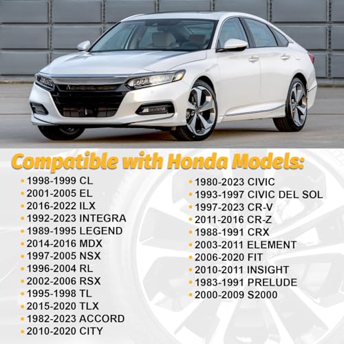 20 12x1.5 Radius Ball Seat Lug Nuts Fits Honda Acura Factory Alloy Wheels 1.38 In (35mm)