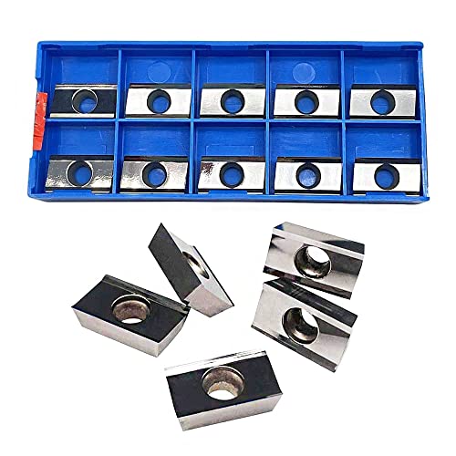 GBJ 30PCS APKT1604PDFR and APMT1135PDER Inserts for Cutting Turning Tool for BAP400R Milling Inserts Tool Holders Processing Hard Steel Parts
