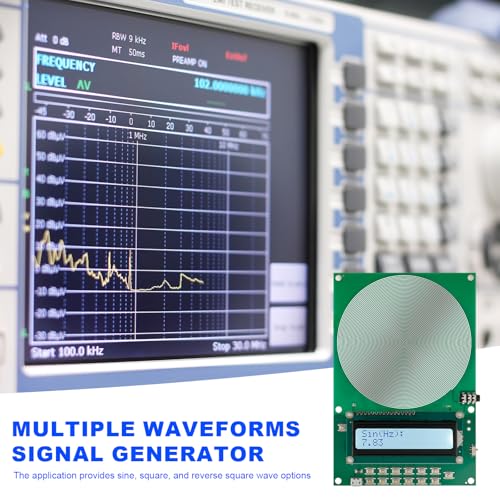 Schumann Wave Generator 7.83 Hz Schumann Frequency Generator USB 0.1 ~ 30,000 Hz Adjustable Ultra Low Frequency Pulse Generator Schumann Resonance Generator for Sleep and Relaxation