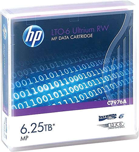 Hewlett-Packard Enterprise HP HEWC7976A LTO-6 Ultrium 6.25TB MP RW Data Cartridge