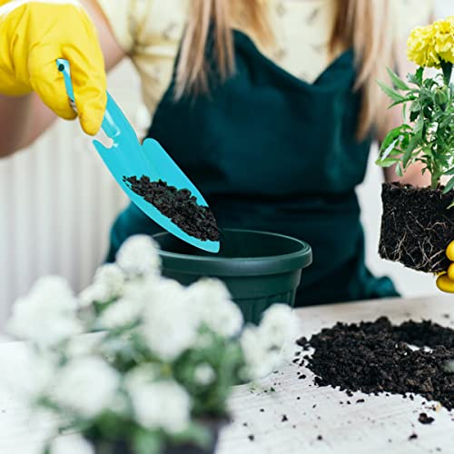 Mini Colorful Trowel Metal Garden Hand Shovels, 15 pcs Garden Tools for Kids Teens Adults Soil Planting Sand Box
