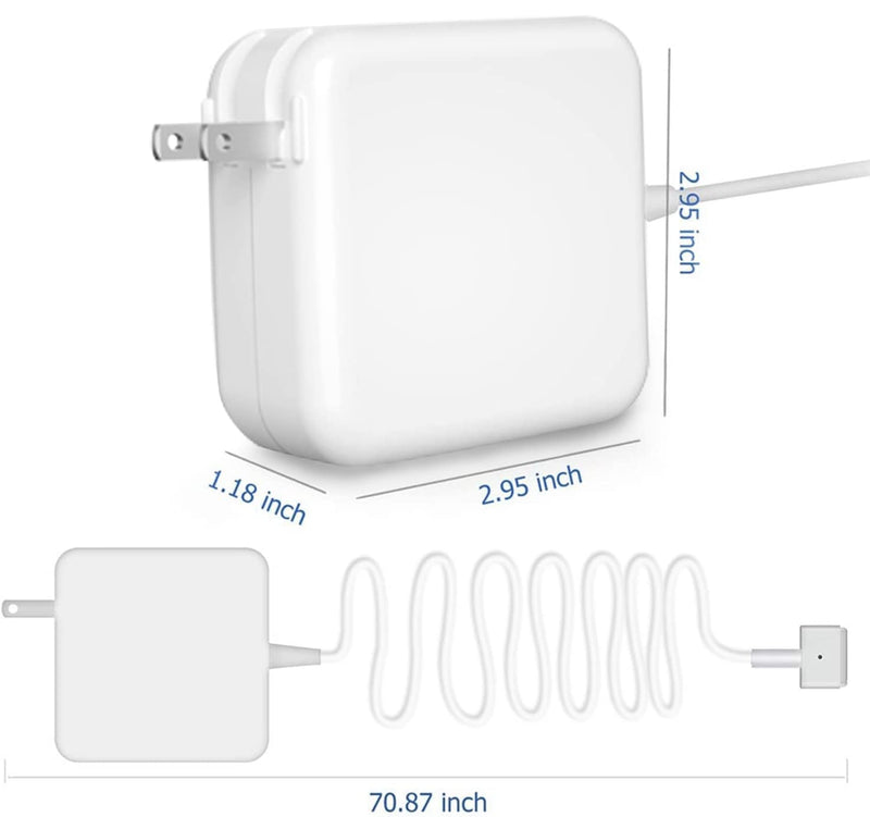 Mac Book Air Charger, Replacement AC 45W T-tip Power Adapter Laptop Charger for Mac Book Air 11-inch and 13-inch