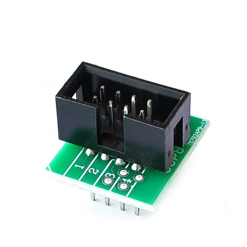 JZK SOIC8 SOP8 Test Clip for EEPROM 93CXX / 25CXX / 24CXX Incircuit Programming + 2 Adapters SOIC8 SOP8 Test Clip with Adapter