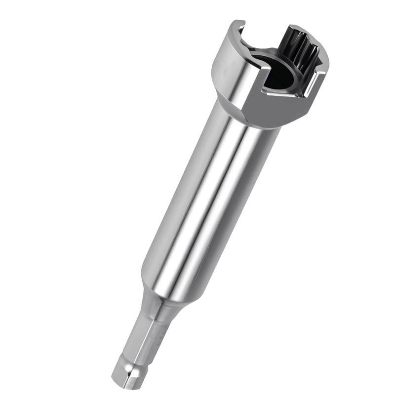 Stainless Steel 3/4" Strut Channel Adapter Nuts & Bolts Drill Bit Socket Wrench Tool for 19mm Bolt Head Compatible with 1-5/8" 2-7/16" 3-1/4"Channels and Struts with drill bit